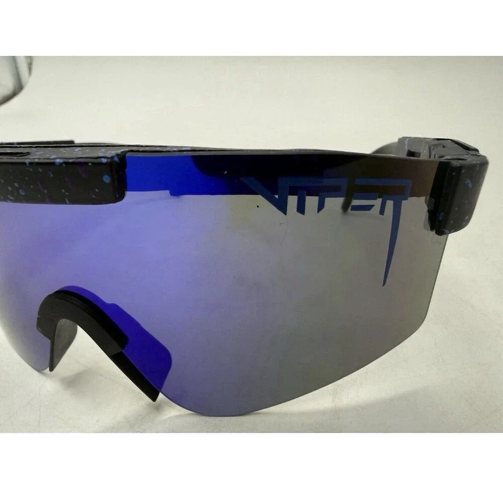 Pit Viper The Night Fall Polarized Sunglasses Black Frames Purple Lenses